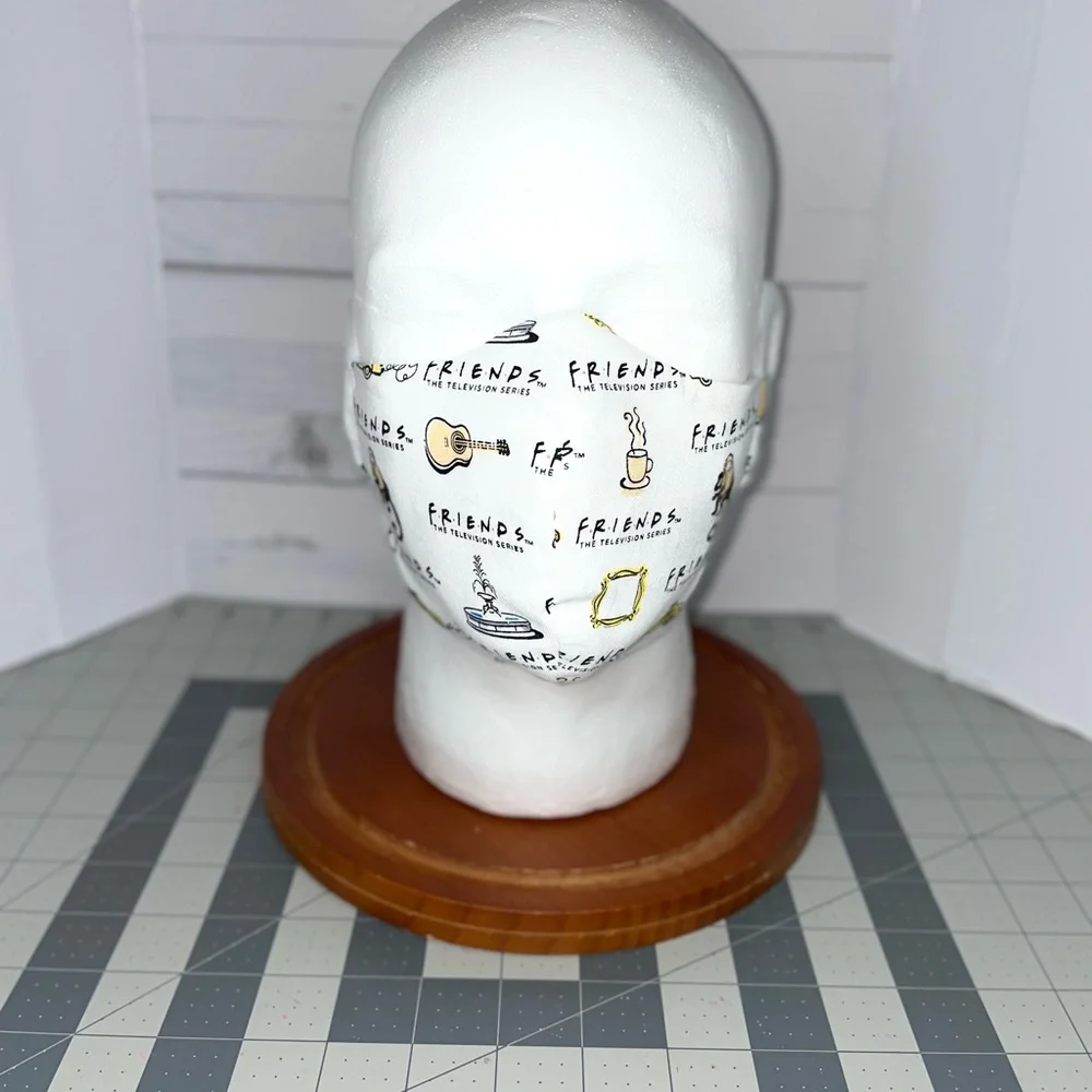 FRIENDS The television series tv show F.R.I.E.N.D.S Central Perk face mask glam